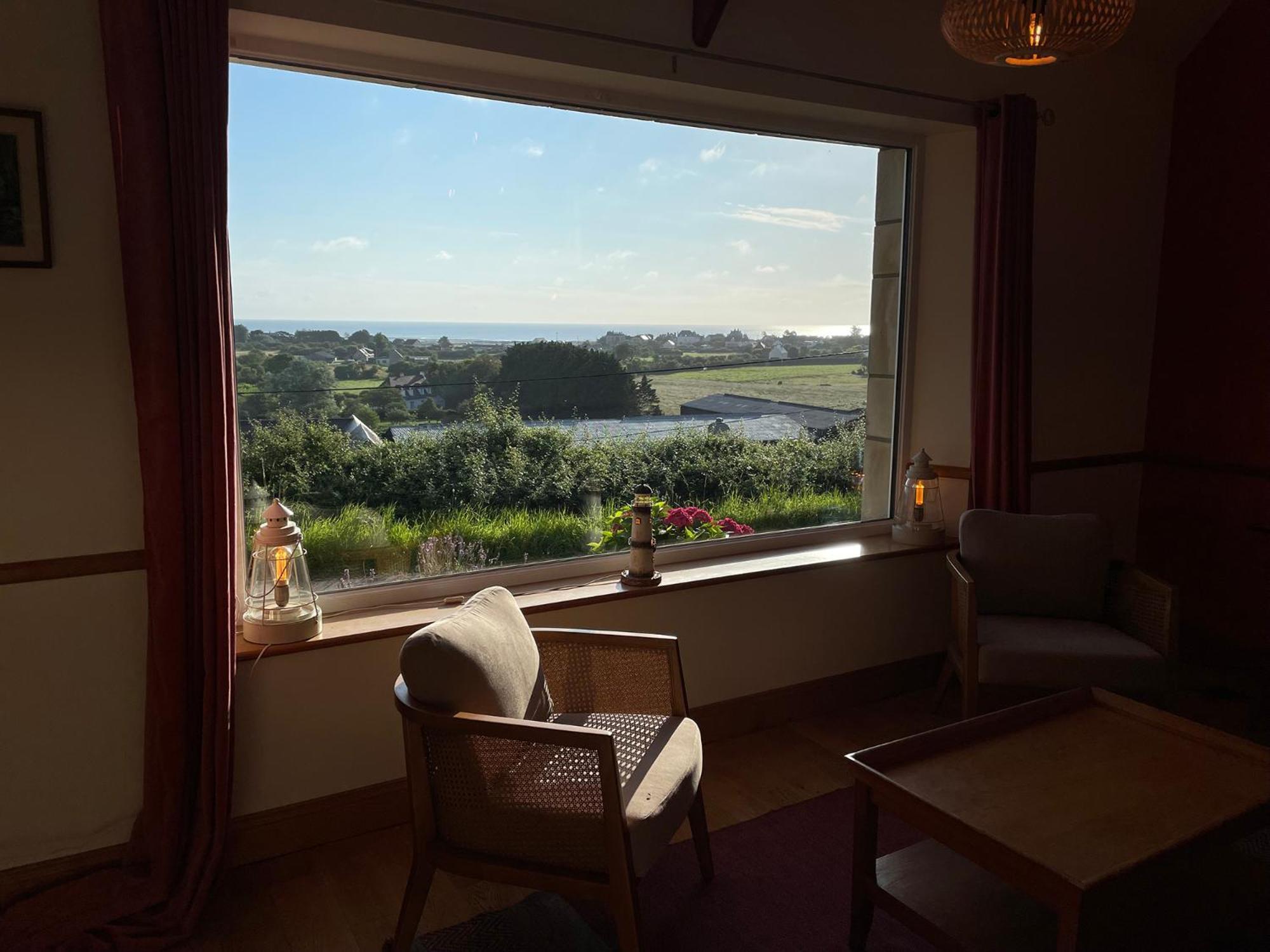 Maison De Charme Vue Sur Mer Pour 6 Pers Quineville Bagian luar foto