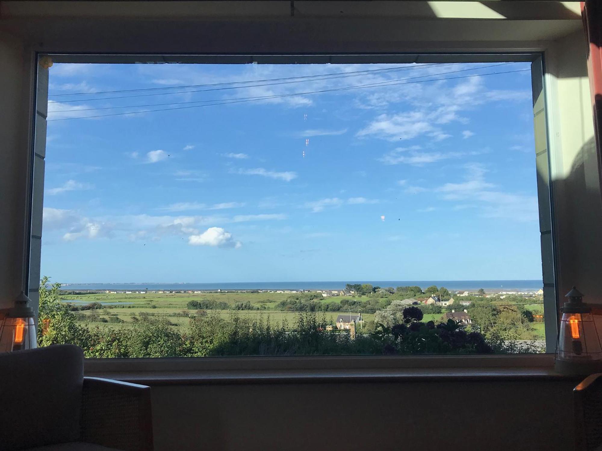 Maison De Charme Vue Sur Mer Pour 6 Pers Quineville Bagian luar foto
